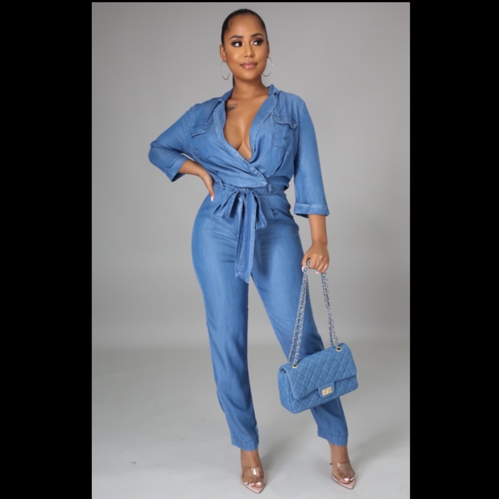 Denim Jumpsuit